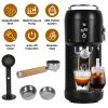 Espresso Machine With Adjustable Milk Frother Steam Wand 33.8OZ Removable Water Tank Heating Panel 15BAR Professional Coffee Maker For Espresso Latte