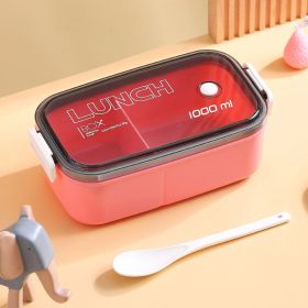 Lunch Box Microwavable Bento Box Food Container Dinnerware Lunchbox For Kids Student Office Sealed Leak-proof Portable Boxes