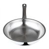 Serenk Modernist Stainless Steel Frying Pan 24 cm