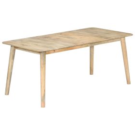 vidaXL Dining Table 180x90x76 cm Solid Mango Wood